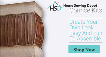 DIY Cornice Kits- Create your own look. Easy and fun to assemble