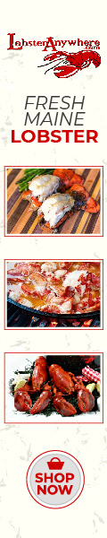 Fresh Maine Lobster Tall Banner 1
