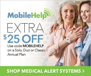 Extra $25 Off MobileHelp Solo, Duo or Classic Annual Plan with code MOBILEHELP at MobileHelp.com