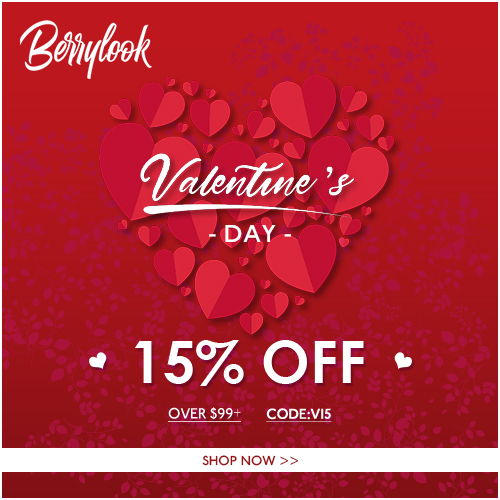 Valentine's Day 2021 15% Off $99+ CODE: V15