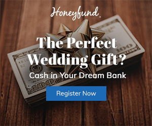 The perfect wedding gift is cash in your dream bank. Sign up for Honeyfund today to start your dream registry.