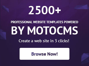 website templates powered by MotoCMS