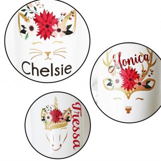 Fun Custom Animal Decals with your name on it