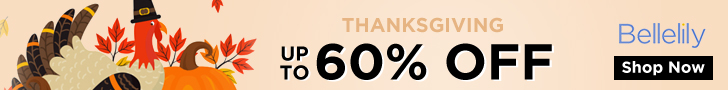 Thanks Giving Day UP to 60% OFF