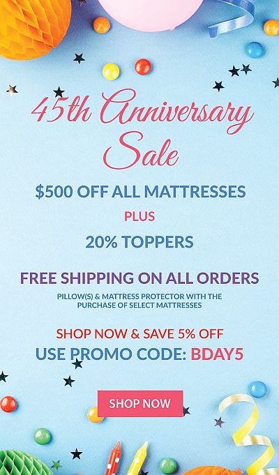 45th Anniversary Sale