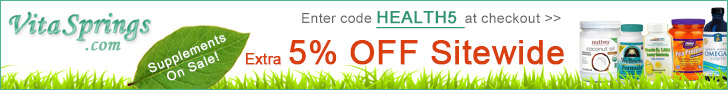 Discount Health Supplements at VitaSprings.com