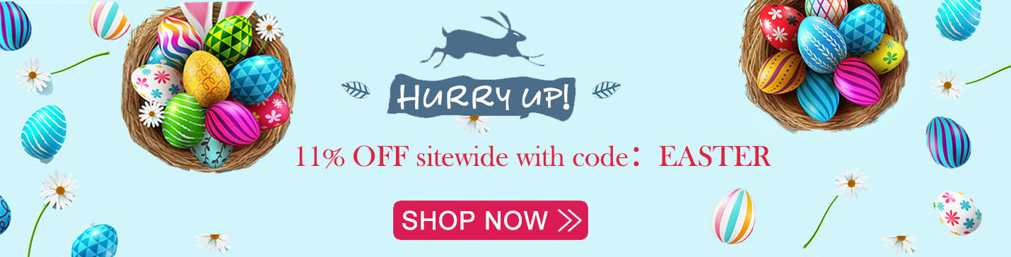 11% OFF sitewide with code: EASTER