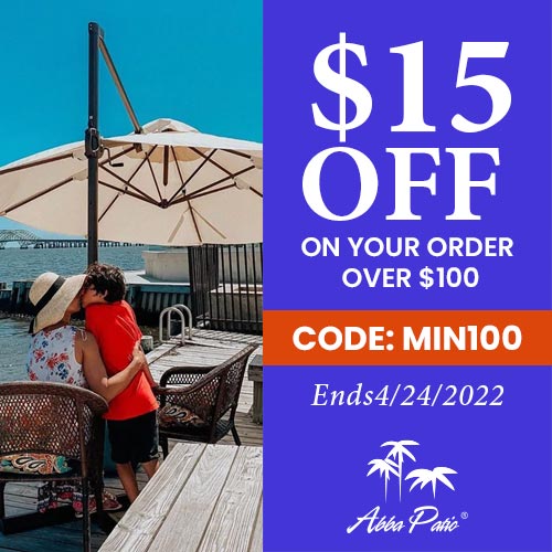 20 Off Abba Patio Coupons,Promo Codes & Deals Jul 2024