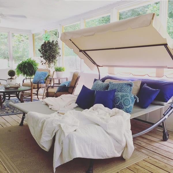 Double Chaise Lounge Hammock Bed 50 USD Off