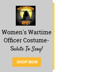 Women's Wartime Officer Costume - Salute To Sexy