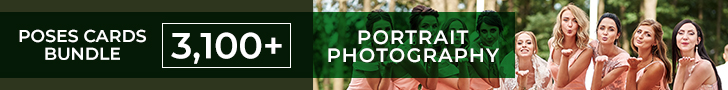 3,100+ Portrait Photography Poses Cards Bundle