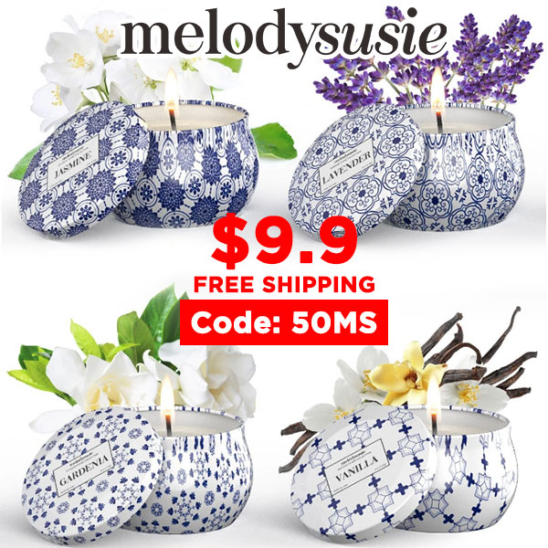 Relief sleep Scented Candle Set (50% OFF with Code '50MS')