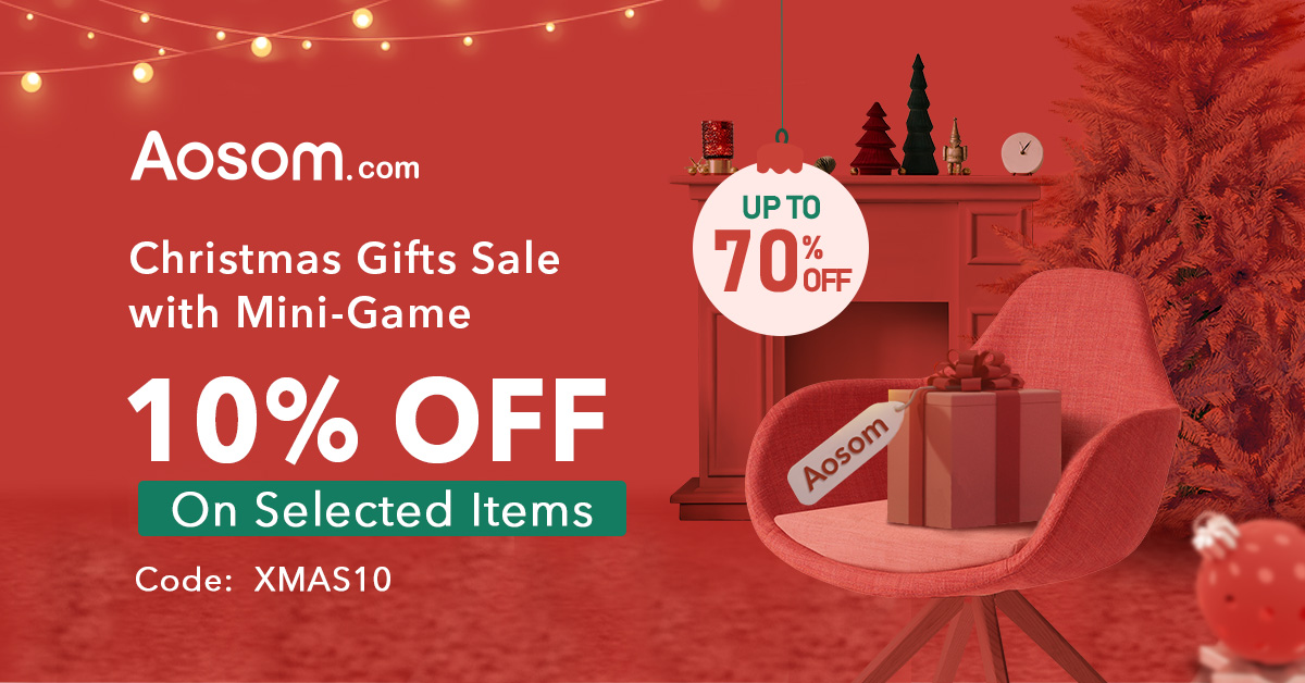 Win Christmas with Up to 70% Off Great Gifts & 10% Off on Select Items with Code: XMAS10
