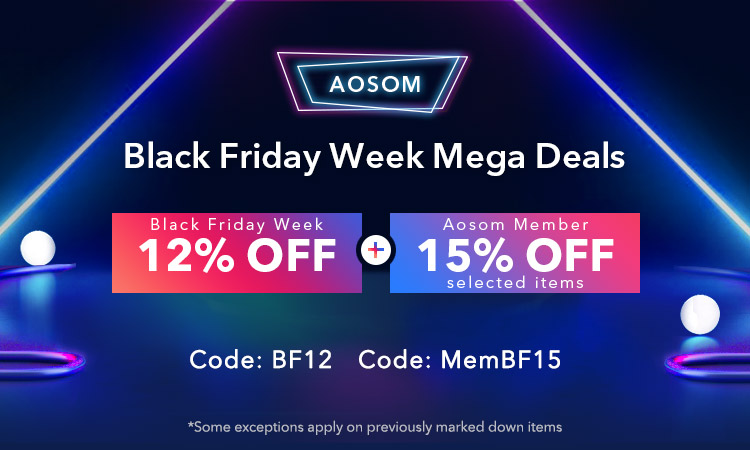 Aosom Black Friday Week!!  Save Big Store-Wide!!