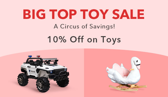 Our Big Top Toy Sale