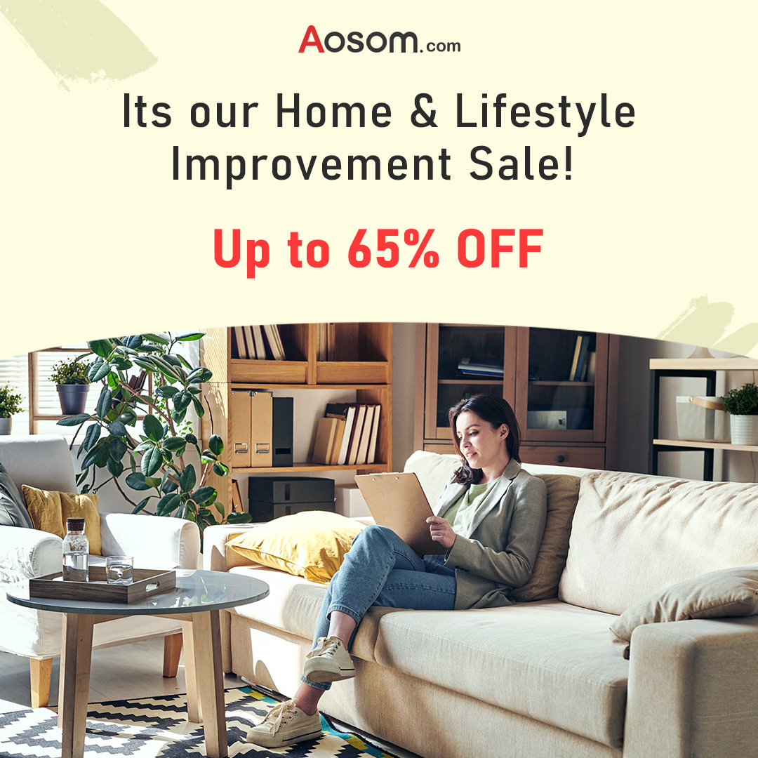 Save Up to 65% OFF our most popular home furniture and lifestyle products! Its our Home &amp; Lifestyle Improvement Sale! 