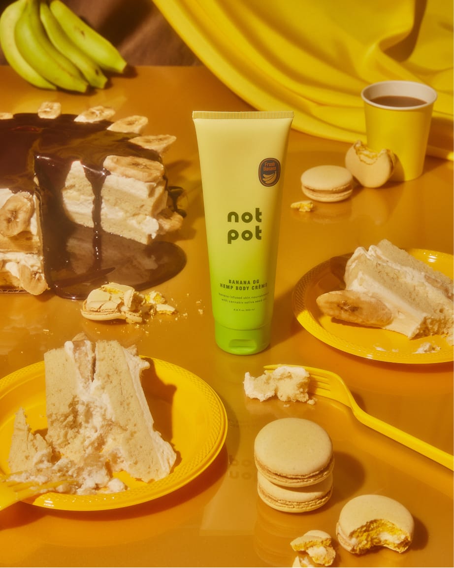 BANANA OG HEMP BODY CRÈME FRESH BANANA