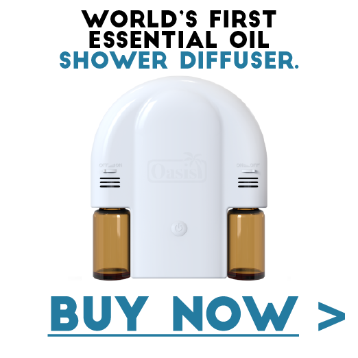 oasis essential oil shower diffuser