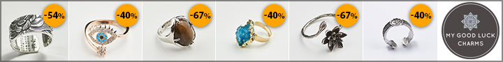Shop Rings at MyGoodLuckCharms.com