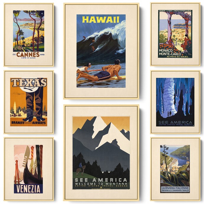 Vintage Travel Prints