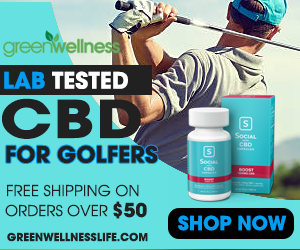 Lab Tested CBD for Golfers. Get Free Shipping on orders over $50!