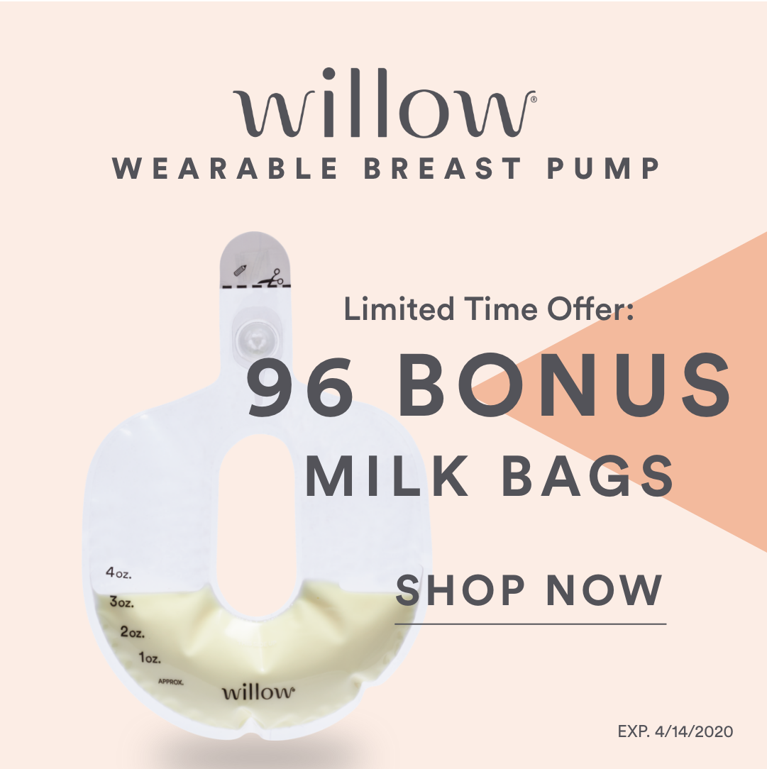 willow breastpump for after having a baby