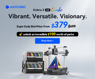 Anycubic New Product Launch--Kobra 3 V2 Combo from $379