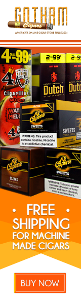 Gotham Cigars Machine Made Cigars