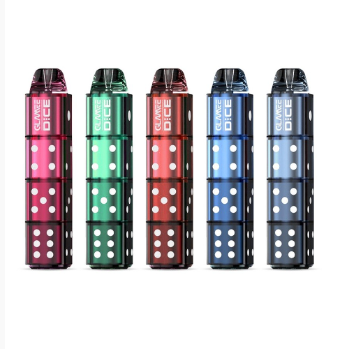 Ltd - $11.99 for Glamee Dice Disposable Vape Kit 6000 Puffs 20ml