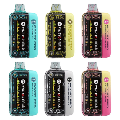 Ltd - $12.59 for Pyne Pod Boost Pro Disposable Vape Kit 20000 Puffs