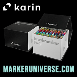 Karin Decobrush Marker 60/Pkg-Professional Set