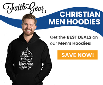 Faith Gear Christian Men Hoodies