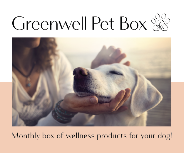 Monthly box of products that help your dog!