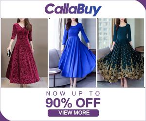 Shop Elegant Dresses up to 90% Off from Callabuy.com