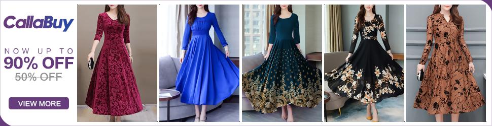 Shop Elegant Dresses up to 90% Off from Callabuy.com