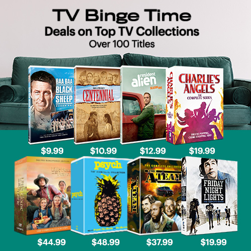 Universal Studios - TV Binge Time – Hot Deals on TV Collections