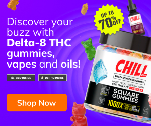 Discover you buzz with Delta-8 THC gummies, vapes and oils!