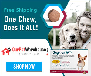 Simparica TRIO: One chew, Once-A-Month, Does it ALL! Extra 12% Off + Free Shipping
