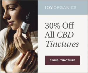 30% off ALL Joy Organics tinctures