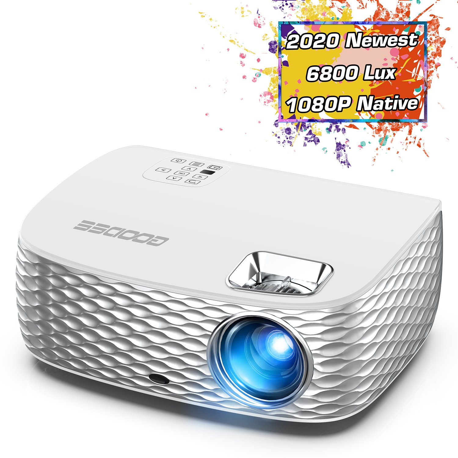 goodeestore.com - $70 OFF, $129.99 GooDee BL98 Native 1080P HD Video Projector
