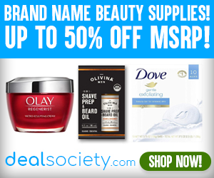 Save up to 50% On Health &amp; Beauty Supplies! dealsociety.com