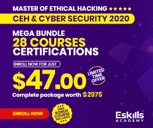 Cyber Security Courses Bundle 28 Courses - 300 x 250