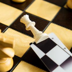 Queen bookmark will be a great gift for anyone who loves chess