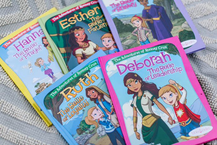 5 bibical story book - Deborah, Ruth, Hannah, Esther & Abigail. 